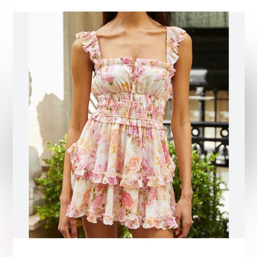 BNWT Yumi Kim Sarah Floral Mini Dress Sz S